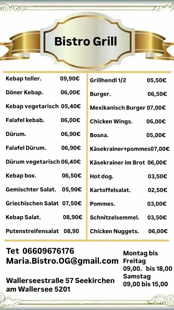 Menu_Bistro Grill_Waldprechting_immagine_3