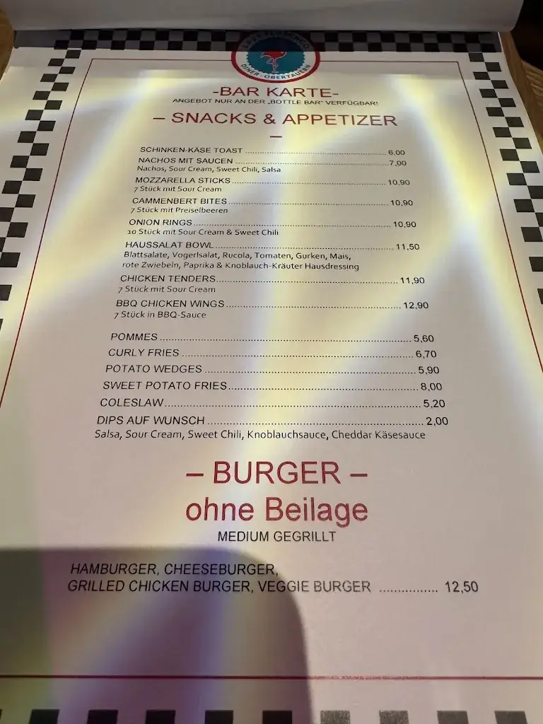 Menu_Lazy Flamingo Diner - American Restaurant & Bar_Tweng_image_4