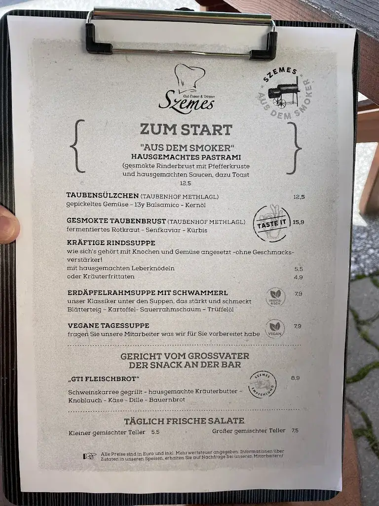Menu_Szemes - Gut Essen & Trinken_Pinkafeld_image_1
