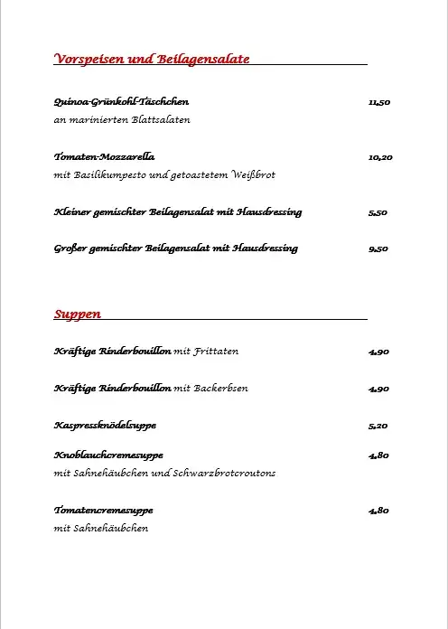 Menu_Gasthof Finkenhof_Wald im Pinzgau_image_2