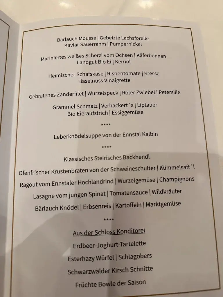 Menu_Restaurant Zirbe im IMLAUER Hotel Schloss Pichlarn_Aigen im Ennstal_image_1