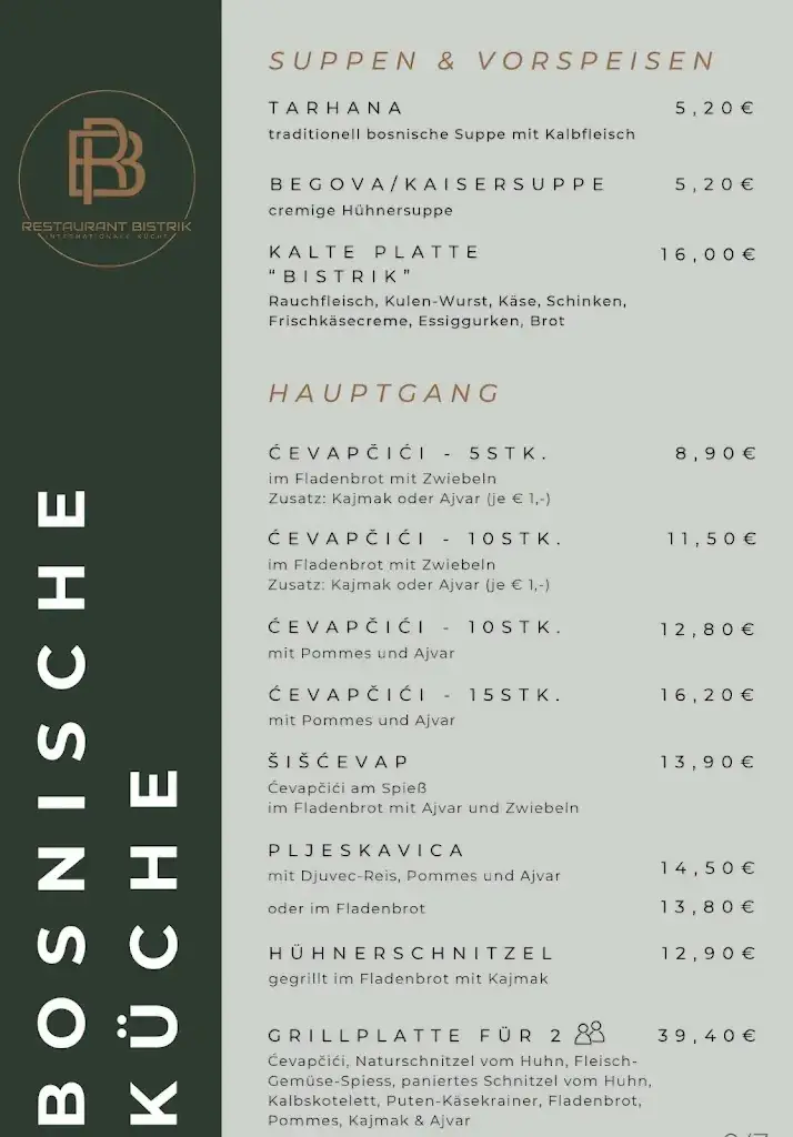 Menu_Restaurant BISTRIK_Abtissendorf_image_1