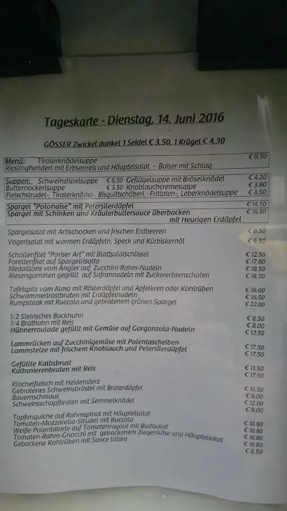 Menu_Gasthof Pfleger_Andritz_immagine_1