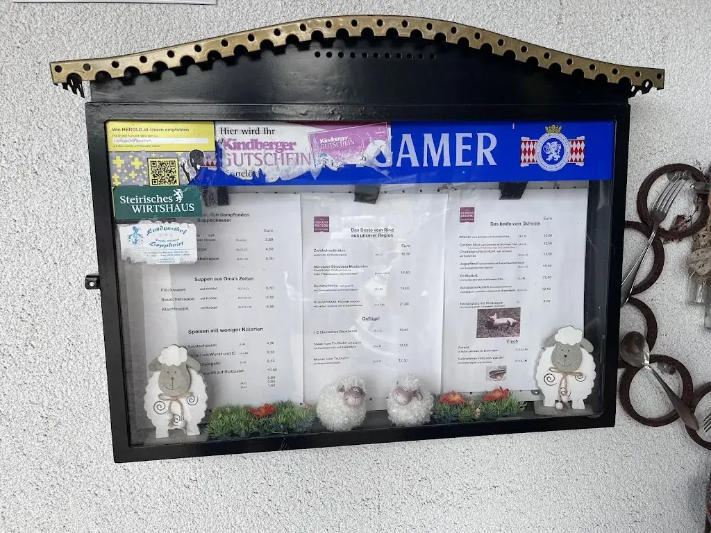 Menu_Landgasthof Sepplwirt - Familie Blumrich_Allerheiligen im Mürztal_immagine_3