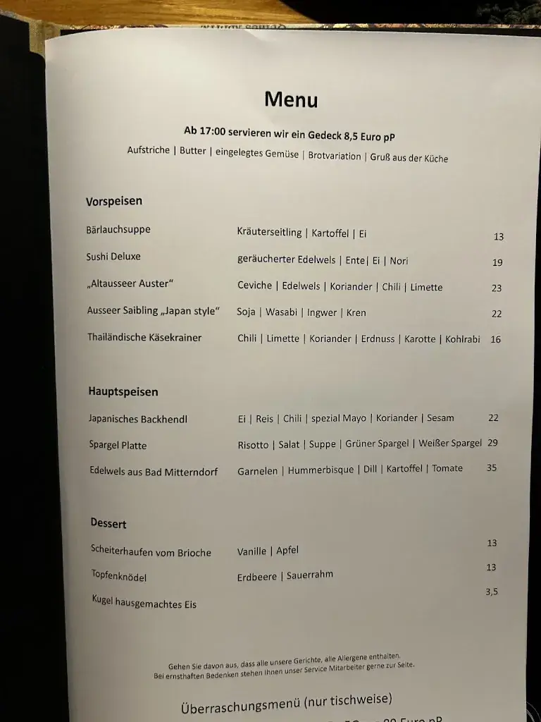 Menu_Wirtschaft Altaussee_Altaussee_image_1