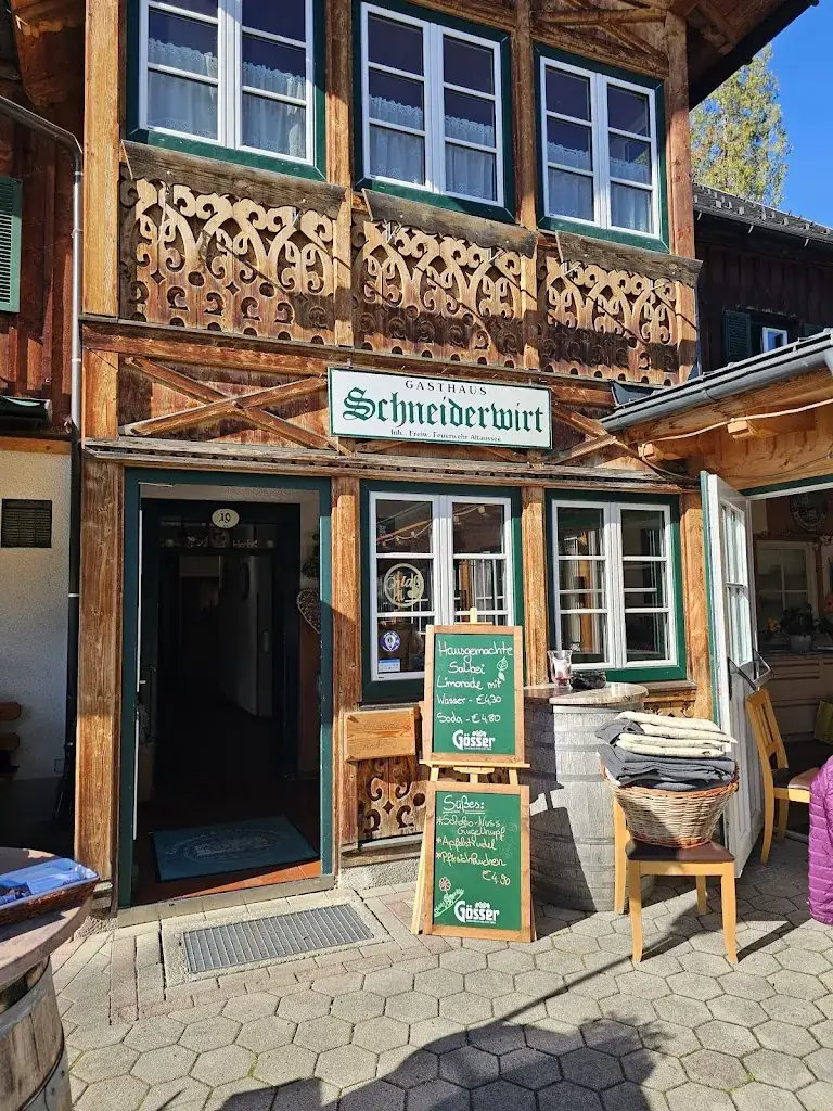 Gasthaus Schneiderwirt ristorante a Altaussee