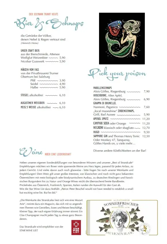 Menu_Strandcafe Restaurant_Altaussee_image_1