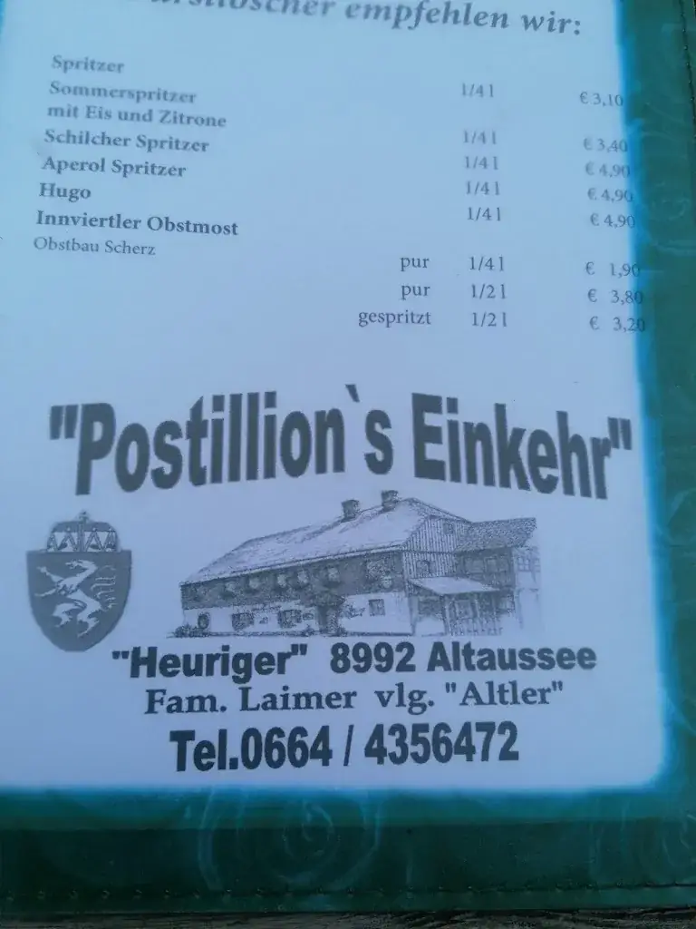 Menu_Postillions Einkehr_Altaussee_immagine_1