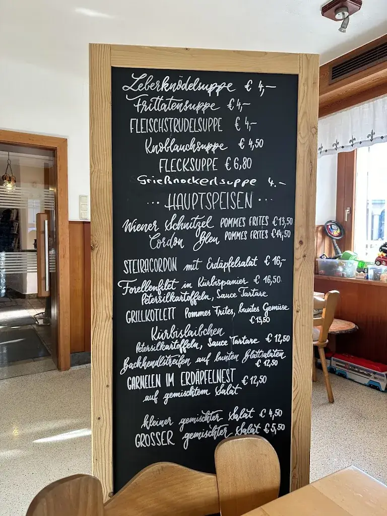 Menu_Gasthaus Kirchenwirt Nabernik_Bad Gams_immagine_1