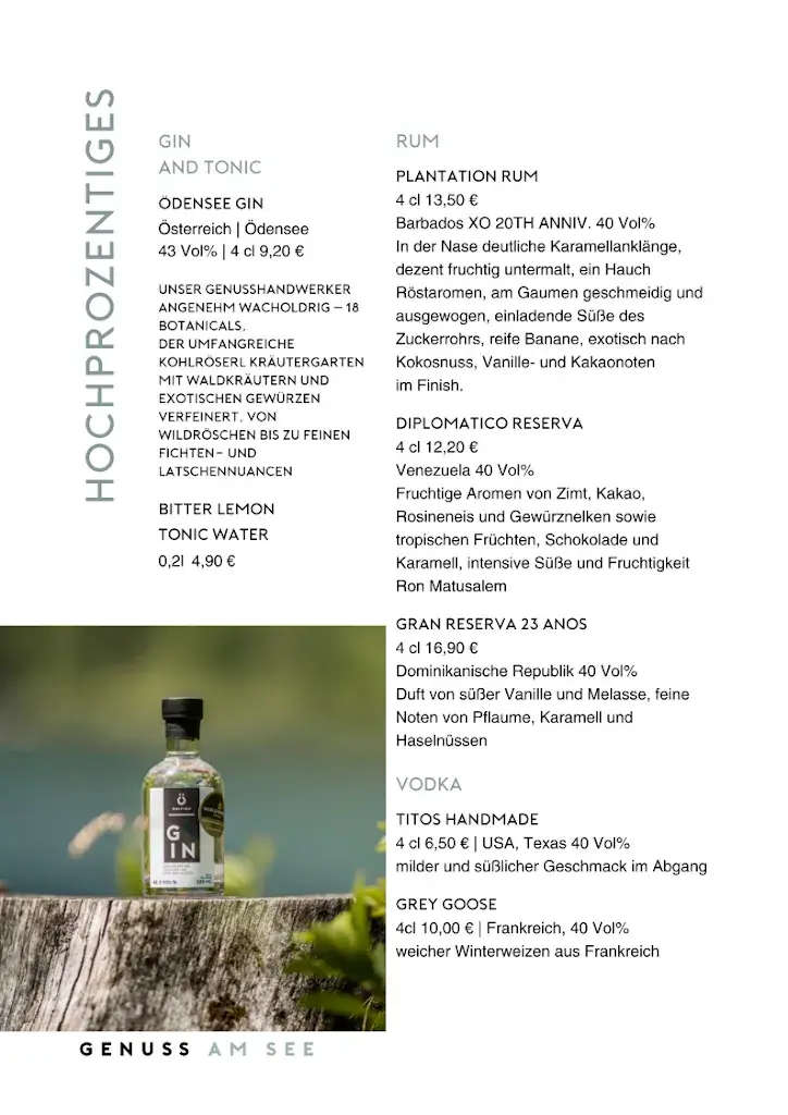 Menu_Genuss Gasthaus Kohlröserlhütte_Bad Aussee_immagine_4