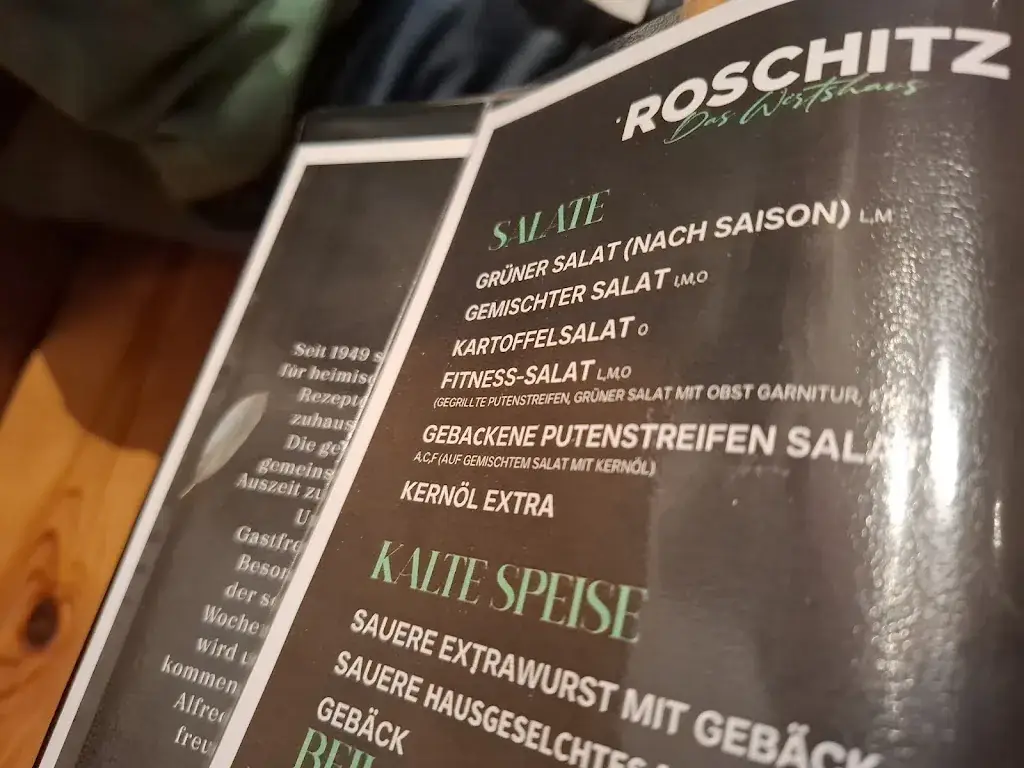 Menu_Roschitz - Das Wirtshaus_Attendorf_immagine_1