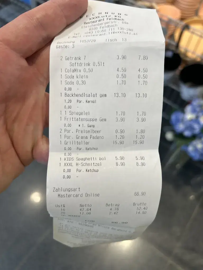 Patrick Wagner_XXXLutz Restaurant Feldbach_Auersbach_review