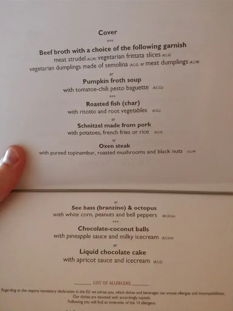 Menu_Gasthaus Haberl & Finks Delikatessen_Auersbach_immagine_1