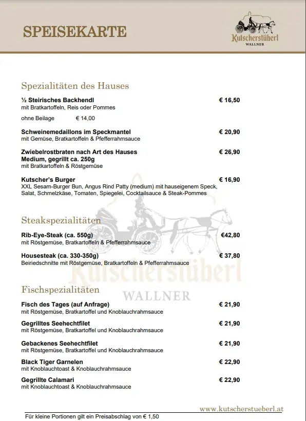 Menu_Kutscherstüberl Wallner_Auersbach_image_1