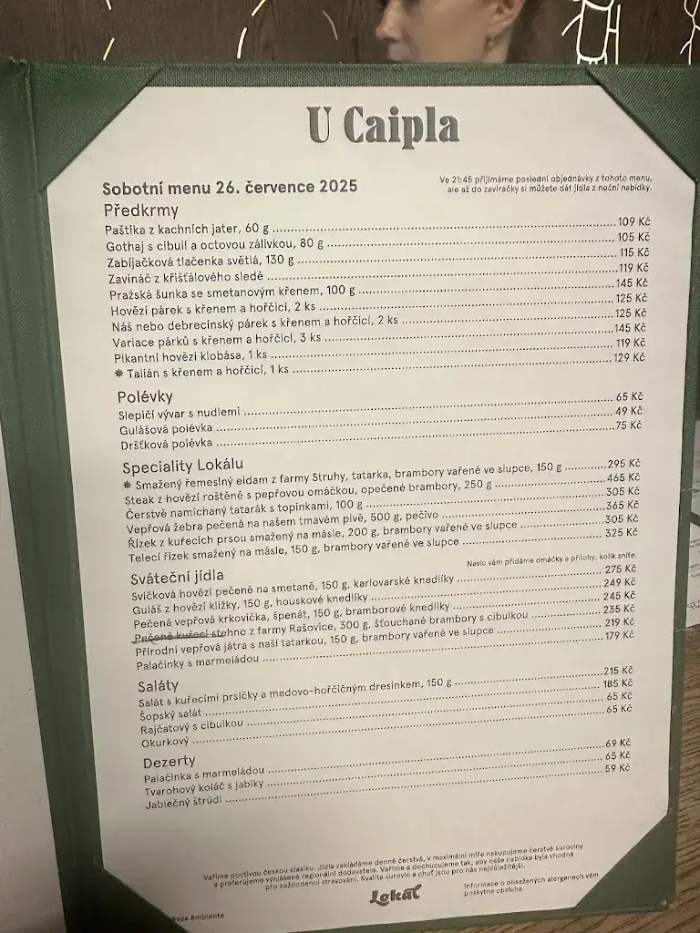 Menu_Lokál U Caipla_Brunn_immagine_3