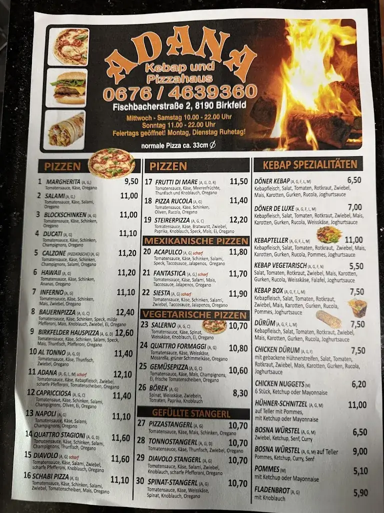 Menu_Adana Kebap & Pizzahaus_Birkfeld_immagine_1