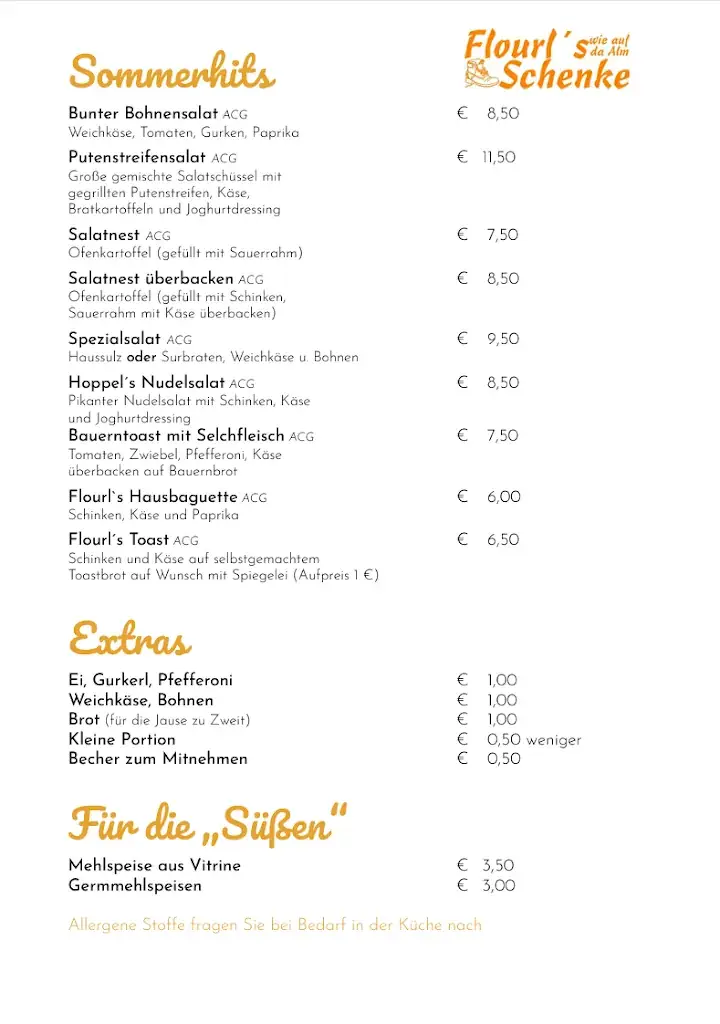 Menu_Flourl's Schenke_Dechantskirchen_immagine_1