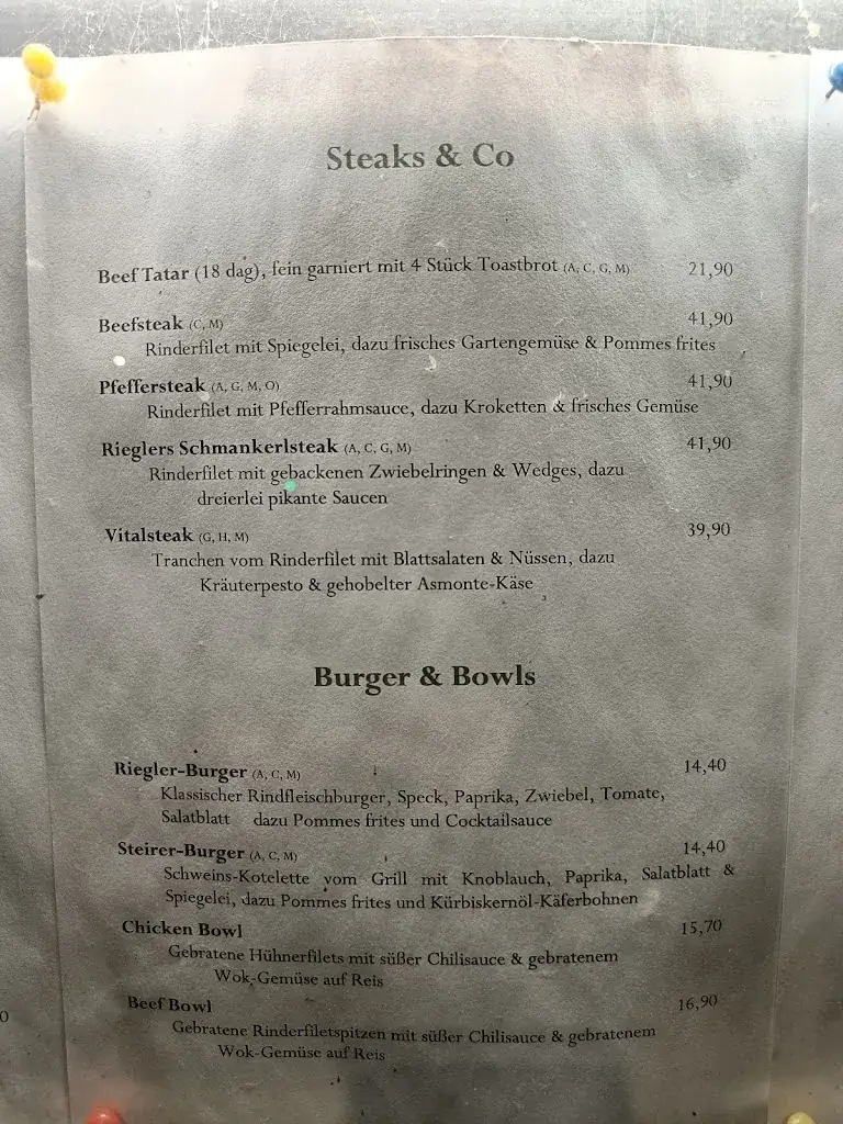 Menu_Restaurant Riegler_Bruck an der Mur_image_1