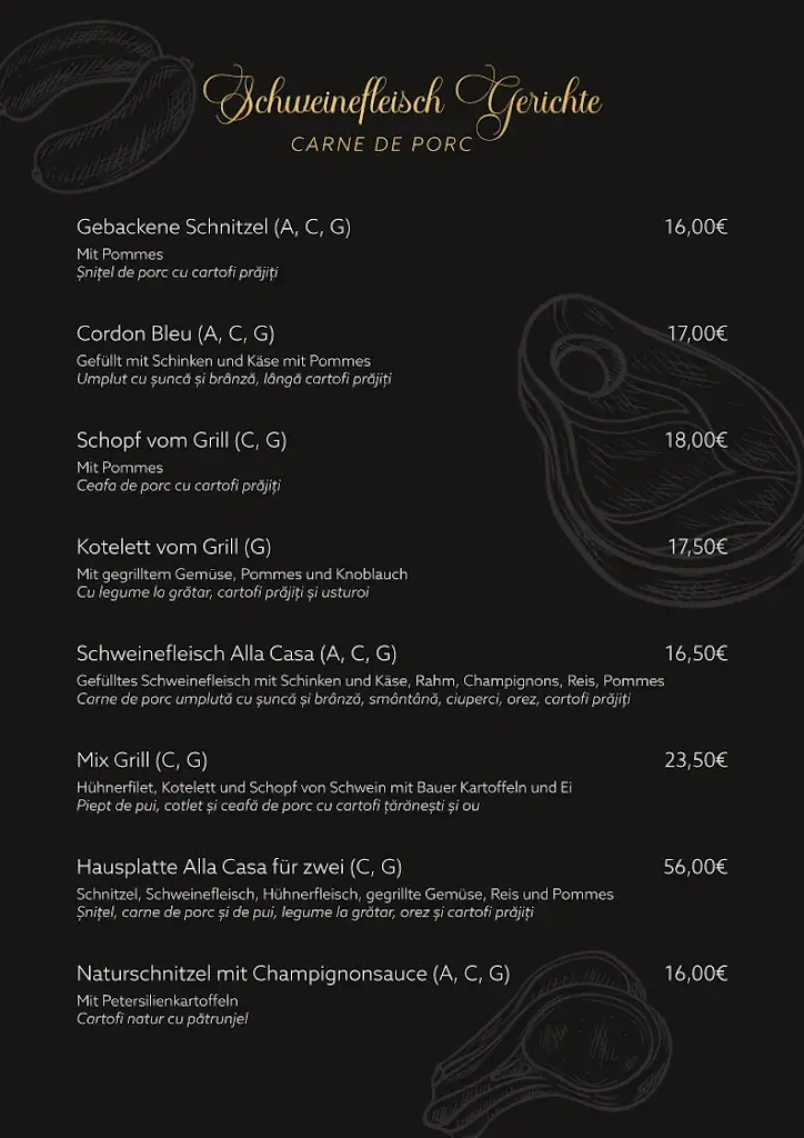 Menu_alla casa - Das Pizza-Wirtshaus_Bruck an der Mur_immagine_4