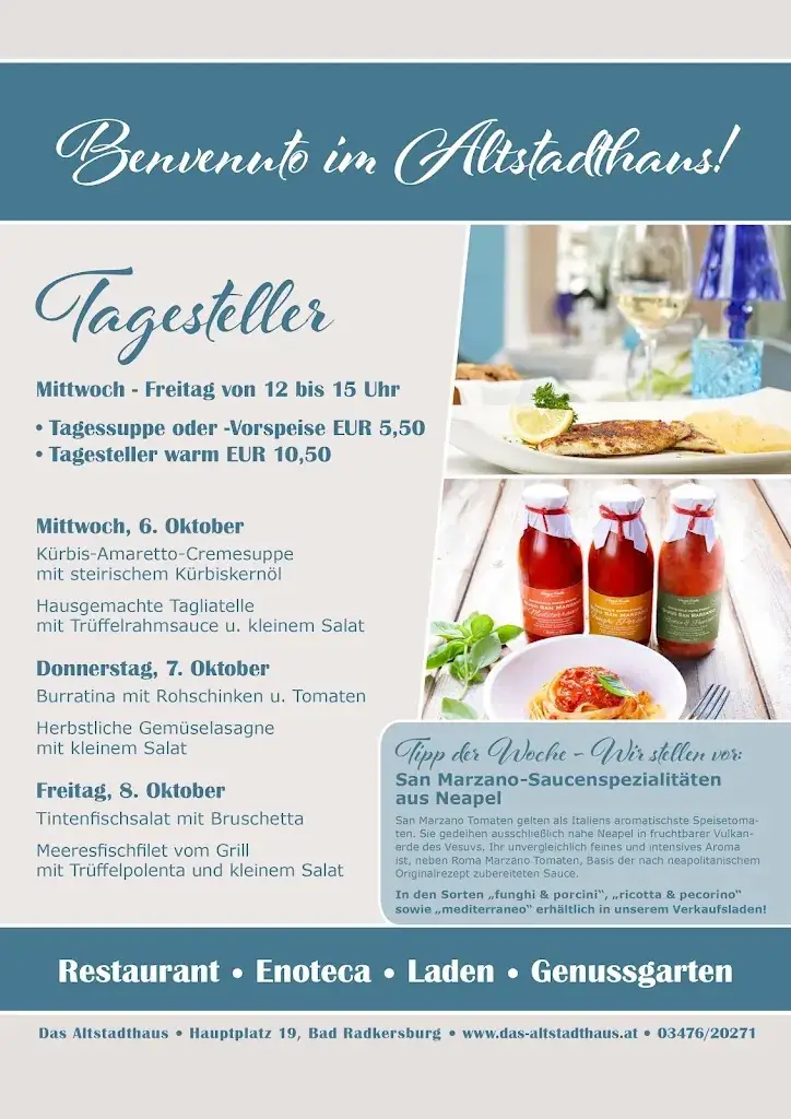 Menu_Das Altstadthaus - Enoteca, Verkaufsladen, Restaurant_Bad Radkersburg_immagine_4