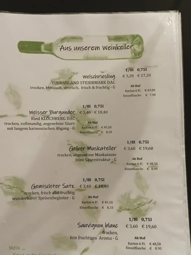 Menu_Buschenschank Markovich Open from March 2018_Bad Radkersburg_immagine_3