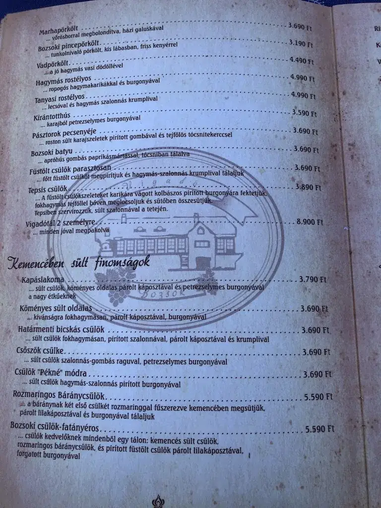 Menu_Határmenti Vigadó_Rechnitz_image_3