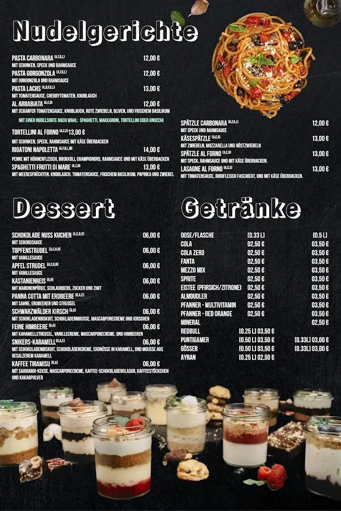 Menu_Pizzeria Bellissimo Kapfenberg_Deuchendorf_immagine_3