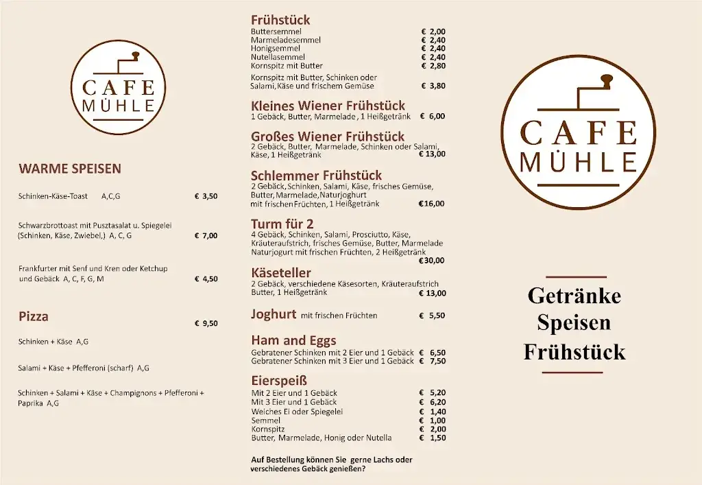 Menu_Cafe Mühle Bärnbach_Bärnbach_image_2