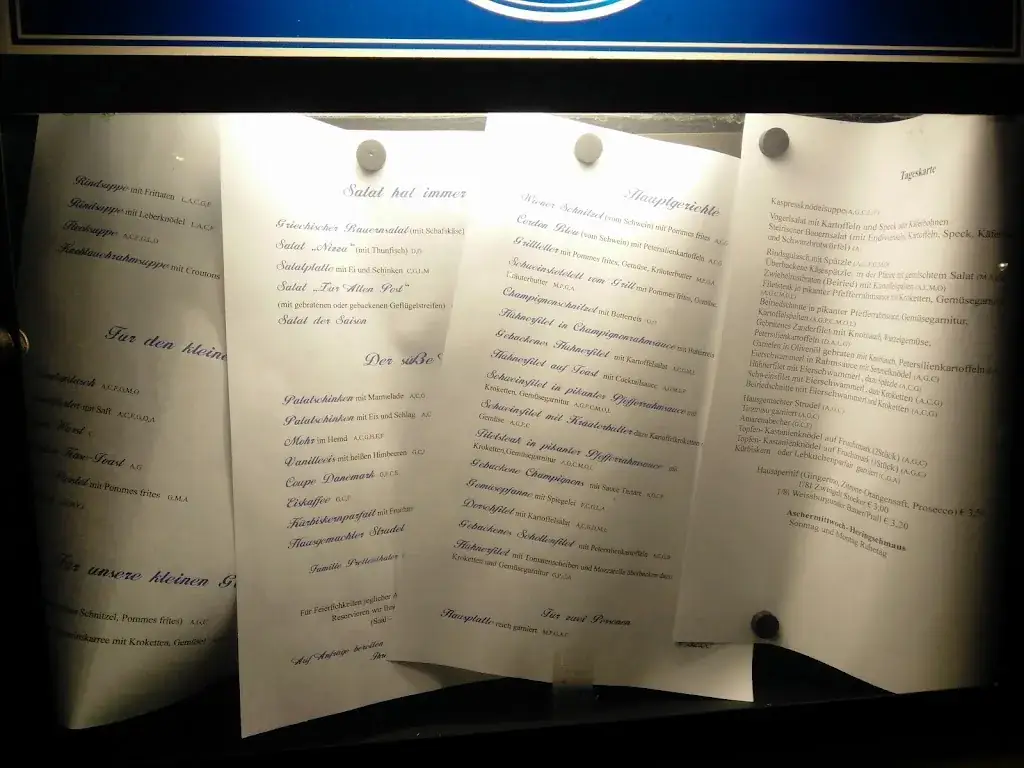 Menu_Gasthaus Zur alten Post_Bärnbach_immagine_3