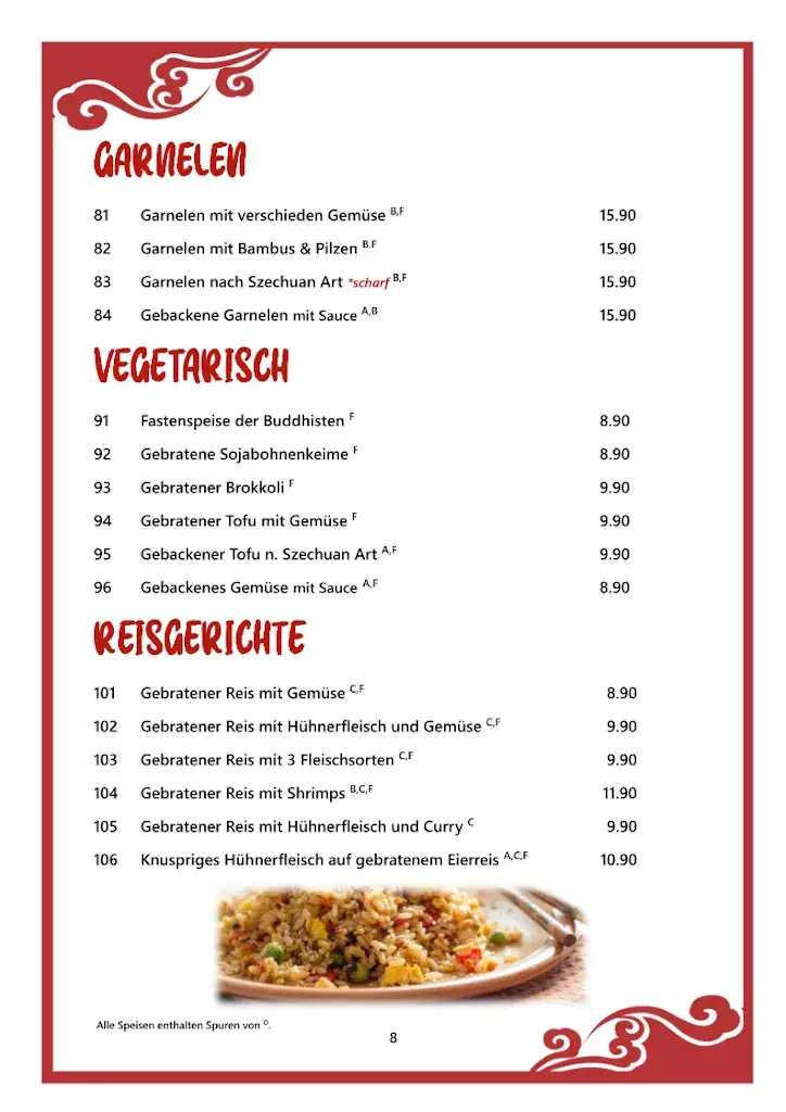 Menu_Restaurant China Haus_Bärnbach_immagine_3