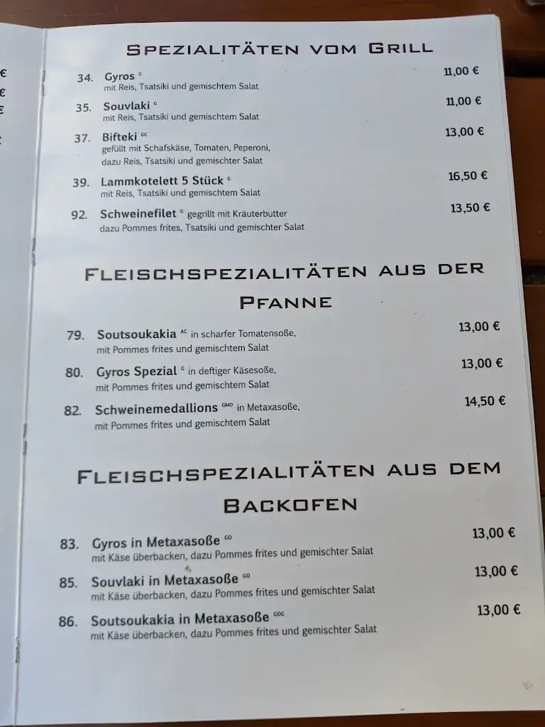 Menu_Hufer Griechisches Restaurant_Dietersdorf_immagine_1