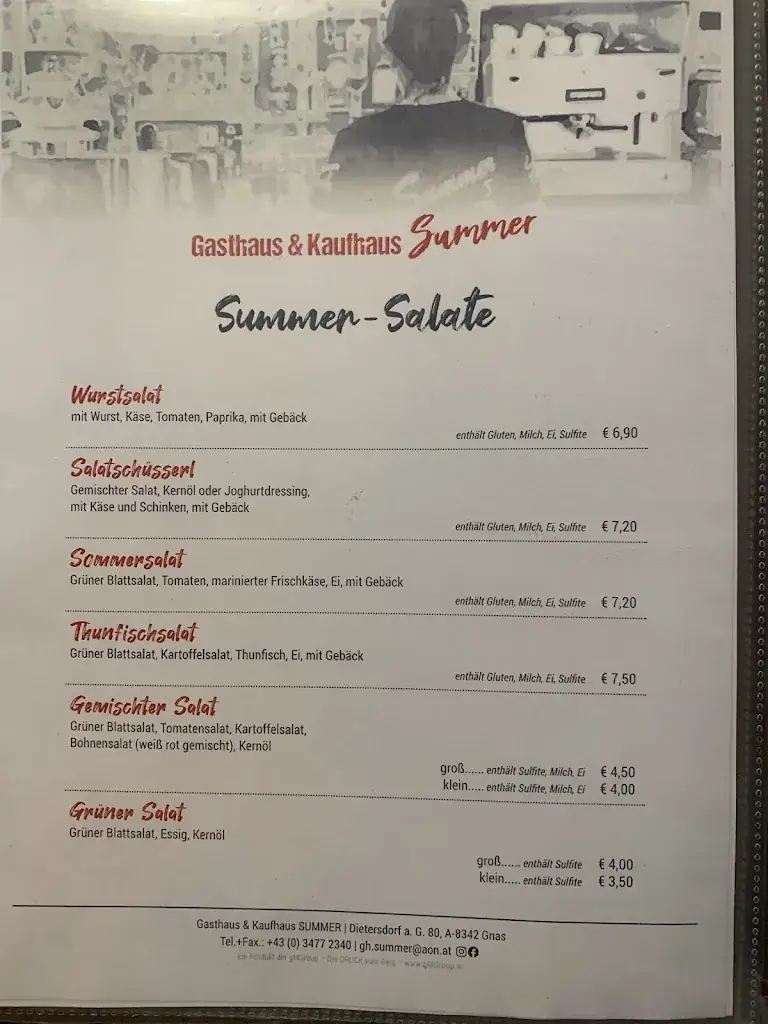 Menü_Gasthaus und Kaufhaus Summer_Dietersdorf am Gnasbach_Bild_1