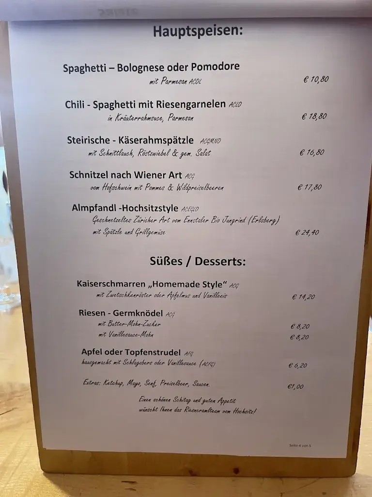 Menu_Hochsitz Riesneralm_Donnersbach_image_1