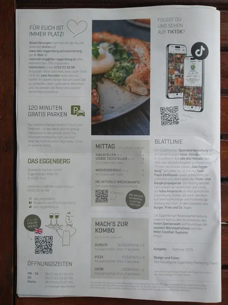 Das Eggenberg ristorante a Eggenberg