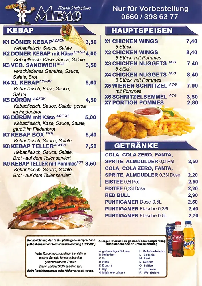 Menu_Pizzeria & Kebaphaus MEMO_Eibiswald_image_1