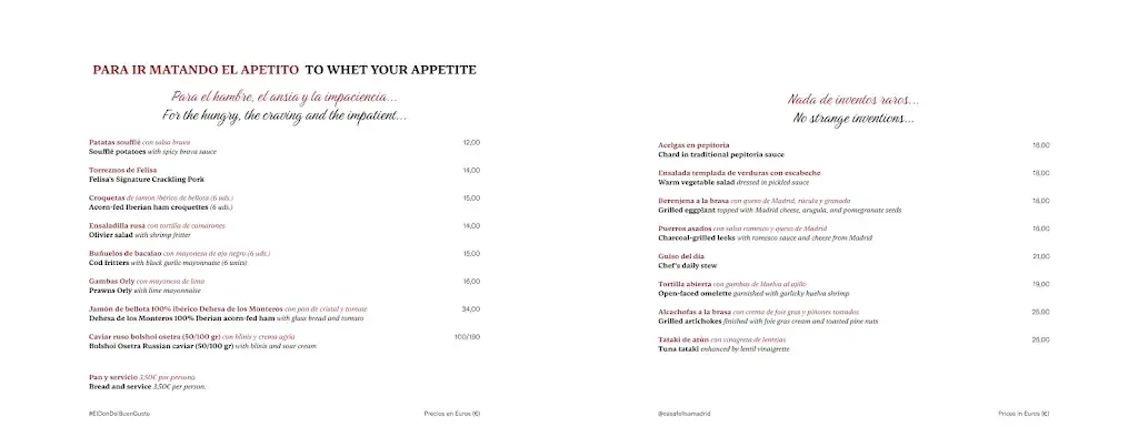 Menu_Casa Felisa Madrid_Farrach_image_3