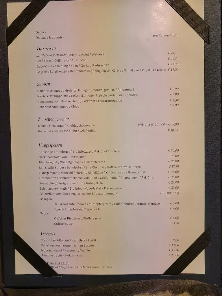 Menu_Wirtshaus Lilli_Fehring_immagine_2