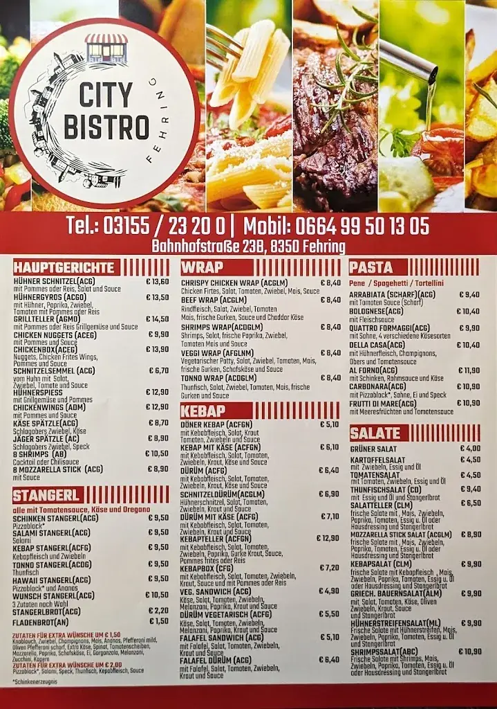 Menu_City Bistro Grill Cafe_Fehring_immagine_3