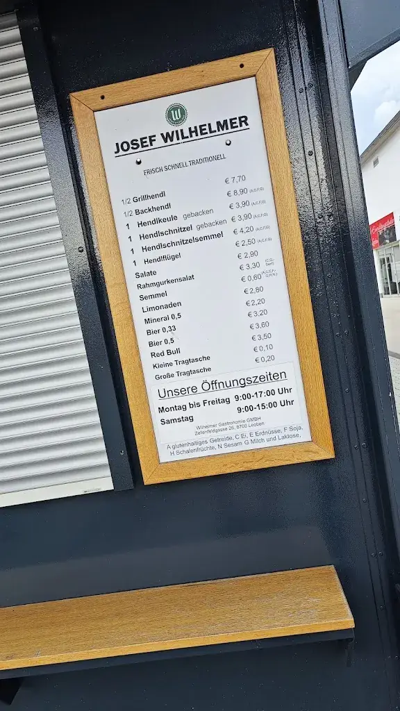 Menu_Grillstube Josef Wilhelmer_Donawitz_immagine_1