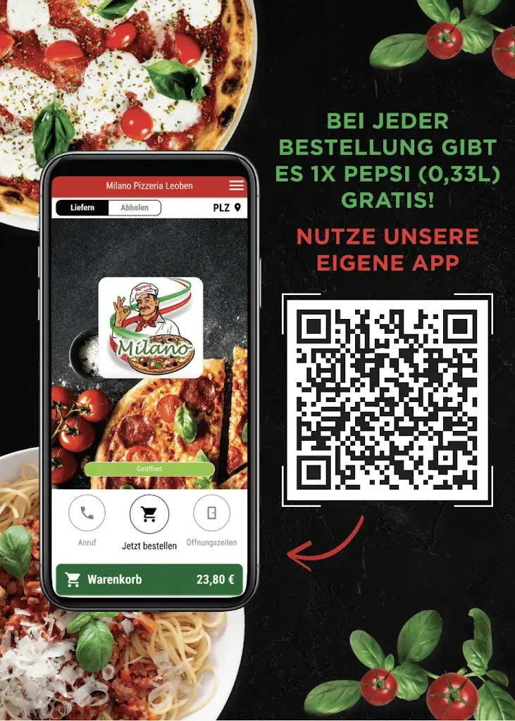 Menu_Milano Pizzeria Ristorante Leoben_Donawitz_immagine_3