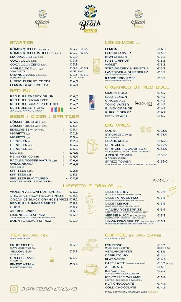 Menu_BORN TO BEACH CLUB | Podersdorf_Podersdorf am See_image_2