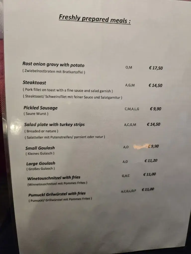 Menu_Gasthaus Bräustüberl Eisenerz_Eisenerz_immagine_1