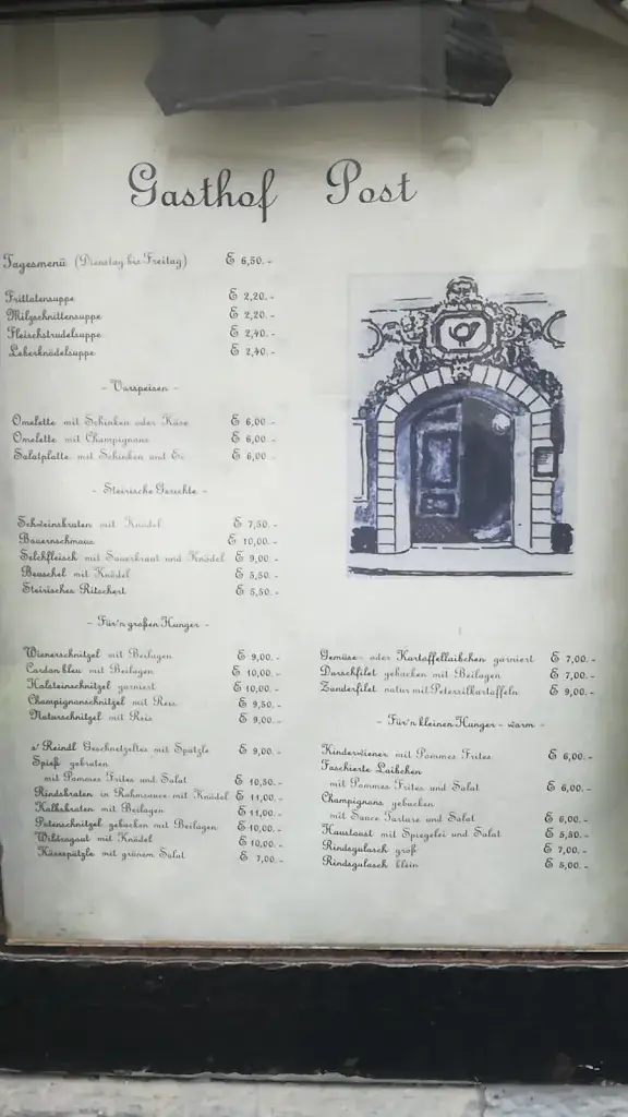 Menu_Gasthof zur Post_Eisenerz_image_1