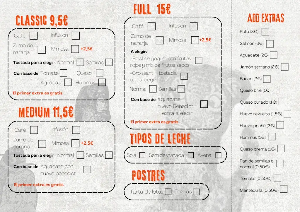Menu_Restaurante Gloria Bendita Madrid_Freiland bei Deutschlandsberg_image_1
