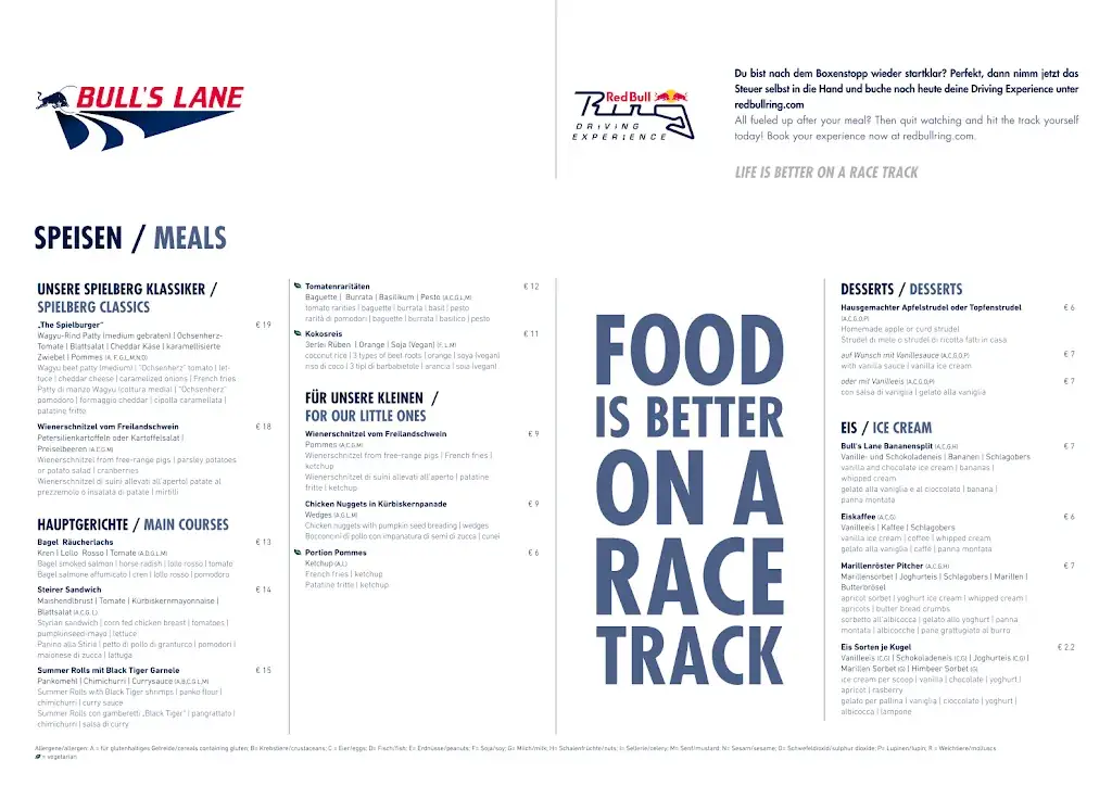 Menu_Bull’s Lane_Feistritz bei Knittelfeld_image_1