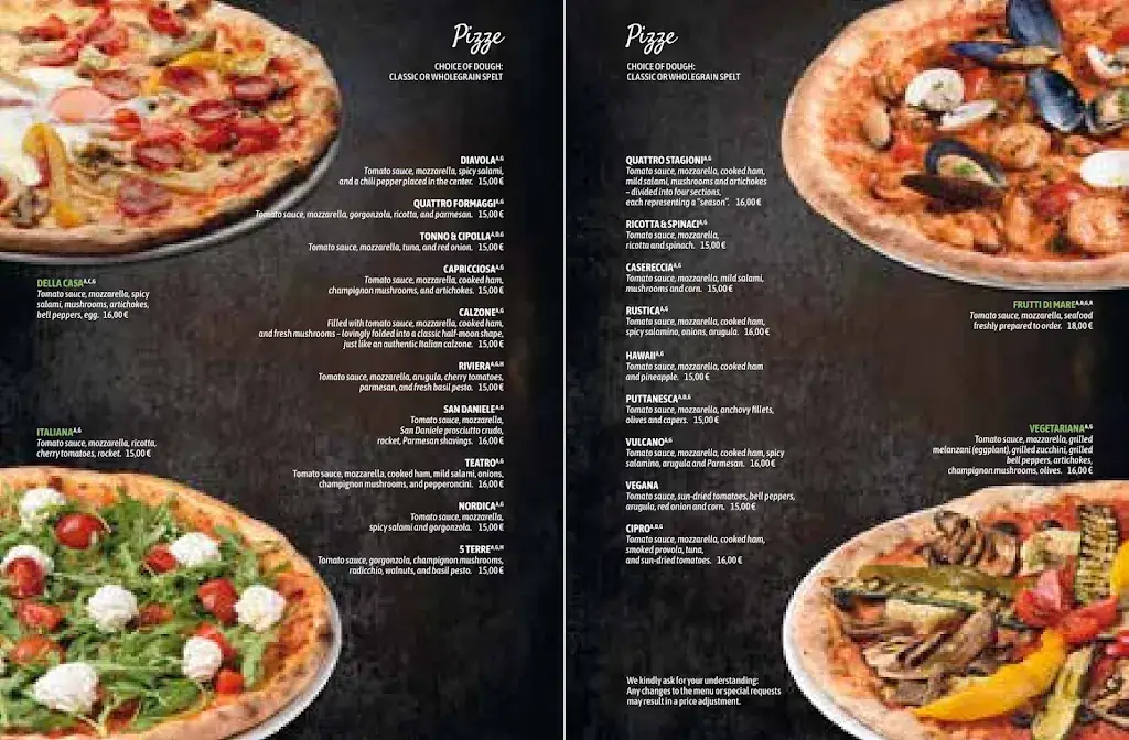 Menu_La Veneta Pizzeria Trattoria_Feistritz bei Knittelfeld_image_1