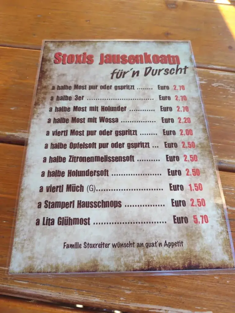 Menu_Stoxi's Mostschänke_Fohnsdorf_image_4