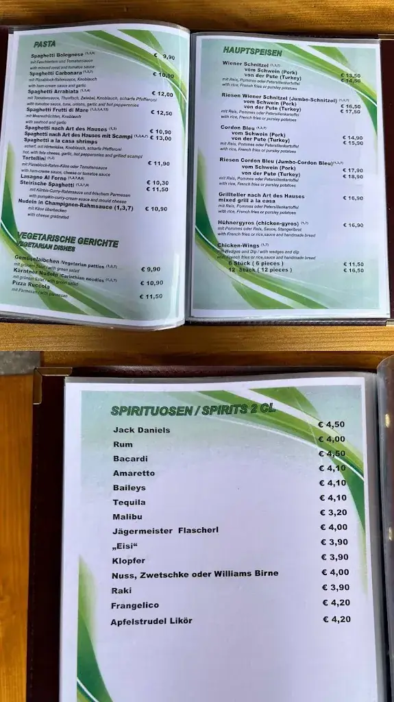 Menu_Pizzeria Ristorante La Rosa_Fohnsdorf_image_1