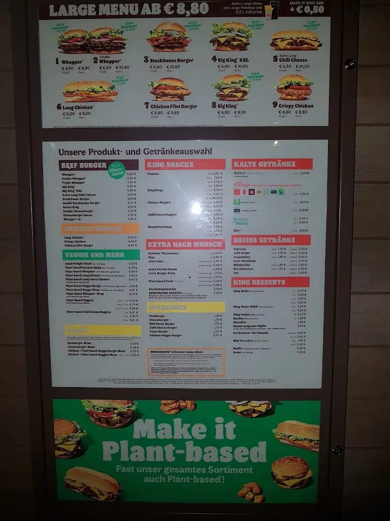 Menu_BURGER KING Fohnsdorf_Fohnsdorf_image_1