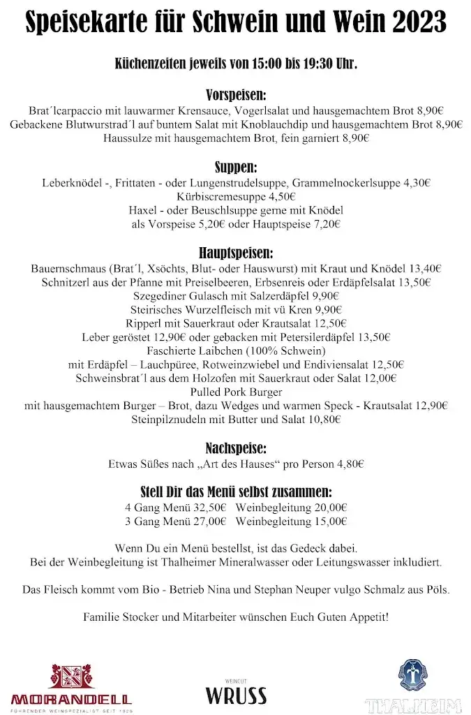 Menu_Gasthaus Stocker OG_Fohnsdorf_immagine_1